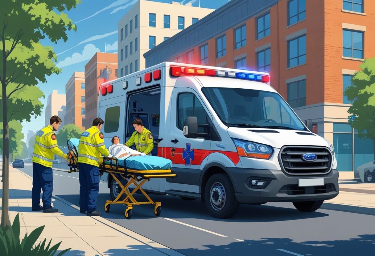 serviço de ambulancia