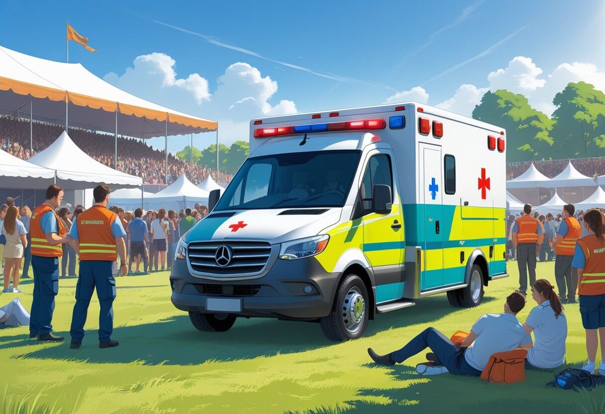 aluguel de ambulancia para eventos valor