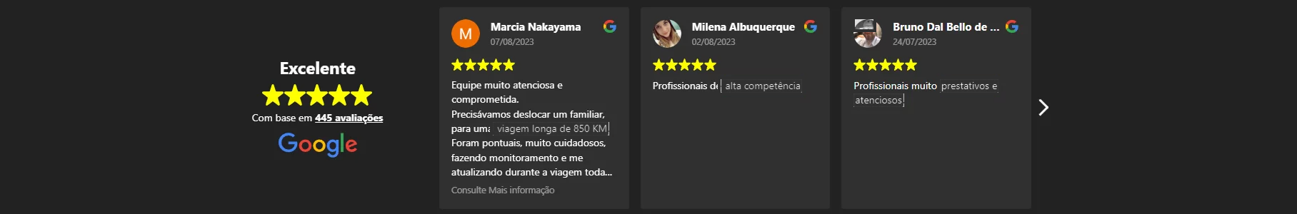 depoimento strip